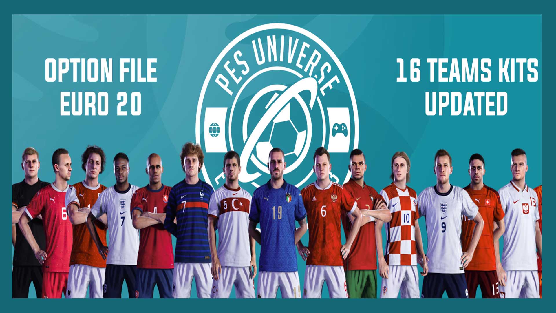 Euro 2020 Dlc Kit Pack Pes Universe 1 Pes 2021 Membership Site