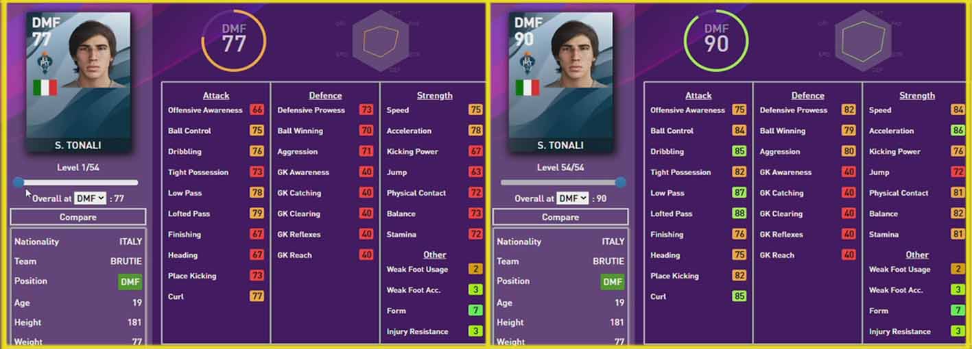 Why are there only 22 im and 65 legends in pes hub 21 ? : r/pesmobile